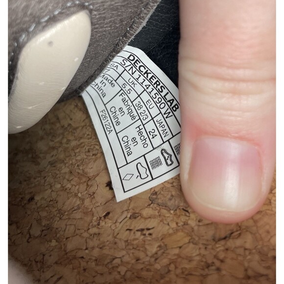 Deckers X Lab X-Scape RDSTR Womens 7 Black Microfiber Running Sneakers Shoes - Picture 8 of 8